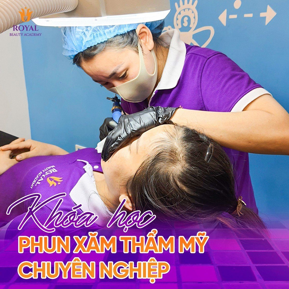 Khoá học phun xăm thẩm mỹ